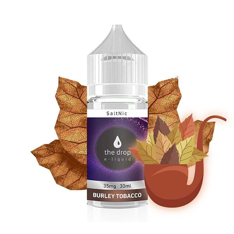 The Drop Burley Tobacco Salt Likit